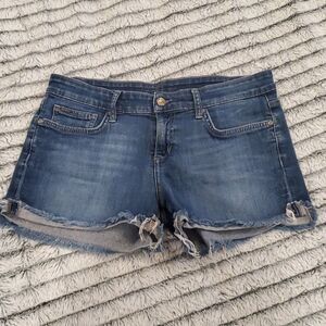 Joe's jeans best friend raw cuff shorts